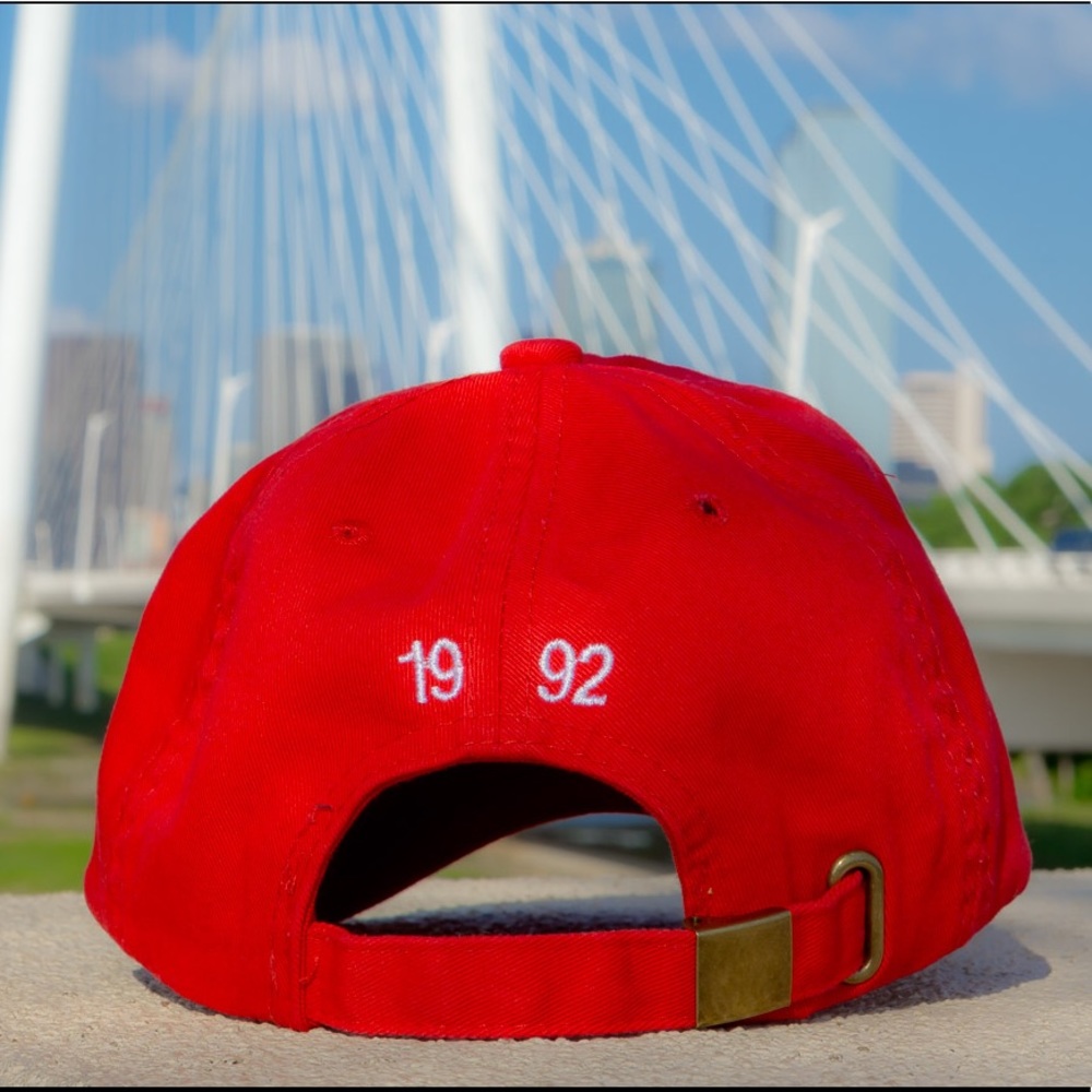 Natural Essence Red or Black Baseball Cap | Statement Graphic Hat | Unisex